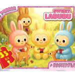 Пазли ТМ "G-Toys" із серії "Веселі Лабубу", 35 ел.