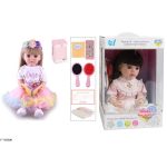 Лялька інтерактивна WToys, 55 см, озвучена українською мовою, пульт, аксесуари, звукові функції, повторюшка TK4361-72