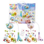 Карусель 2 види, "WToys", ОЗВУЧ. УКР. МОВОЮ, пульт, брязкальця-підвіски, гумові прорізувачі, колискові пісні, проєкція, підсвічування, оберти, регулювання гучності, таймер, в кор, МІКС ВИДІВ /36/