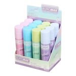 Набір клею Buromax "PASTEL" 10 г, основа PVP, 12 штук BM.4921