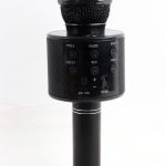 УЦЕНКА 20% Бездротовий мікрофон 5 кольорів, караоке, bluetooth, USB, колонка, в кор., МІКС ВИДІВ /50/