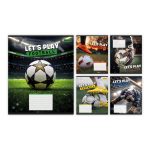 Набір зошитів учнівських 1Bересня "Let's play football" лінія, 36 аркушів, 15 зошитів 768755