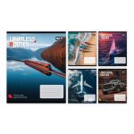 Набір зошитів учнівських Yes "Limitless routes" лінія, 36 аркушів, 15 зошитів 769039