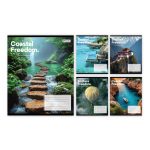 Набір зошитів учнівських 1Bересня "Coastal freedom" лінія, 36 аркушів, 15 зошитів 769113