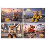 Зошит для малювання Yes А4 28 арк. скоба, з перфорацією (Adventure awaits)