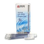Ручка гель. Aodemei "Exam gel" 0,5мм, син., ціна за 12 шт. //
