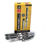 Набір ручок масляних Ellott "Writo-meter" чорні чорнила, 10км, 12 ручок 8048ET-BK