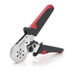 Крімпер CI-6-6 для обтиску кабельного накінечника, 0.25-6mm2, Black-red