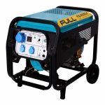 Генератор дизельний FULL FDL6500LE, 1-фазний 230V, 50Hz, 6.2kVA/5kW, бак 12,5 л, витрата 1,6 л/год, пуск: ручний/стартер, 825х650х545 мм, 113 кг