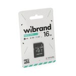 Карта пам'яті Wibrand microSDHC Class 10 UHS-I, 16GB