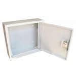 Антивандальна шафа VAGOS Super Antilom 19" 2U - 1.5 (550х500x150) двері - приховані петлі, замок - сувальдний, 8відп.