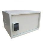 Антивандальна шафа VAGOS Super Antilom 19" 9U - 1.5 (530х450x450) двері - приховані петлі, замок - крабовий, 8відп.