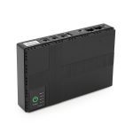 ДБЖ UPS-18W DC1018P для роутерів/комутаторів/PON/POE-430, 5//9/12V, 1A, 10400MAh(4*2600MAh), Black, BOX