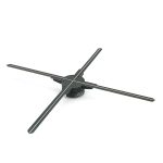 Світлодіодний голографічний проектор-голограма Merlion Z3H, 12V/60W, 1600*960dpi, угол обзора170°, LED: 4*240, 64*64cm