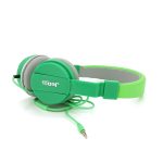 Навушники провідні Jedel WAVE6, з мікрофоном, Green, Box