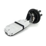 Муфта оптична Merlion ML-OP-F106H-96C, герметична, 5 вводів, до 4-х касет, до 96 зварок, матеріал PP