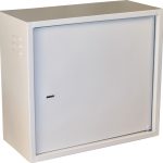 Антивандальна шафа VAGOS Lite Super Antilom 19" 4U - 0.8мм (550х500x250) двері - приховані петлі, замок - сувальдний, 8відп.