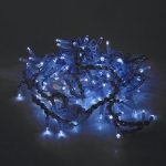 Гірлянда 120LED Дощ (Blue), 1 режим, 3 * 0.5 метра, біла ізоляція, BOX