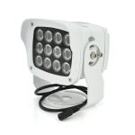 ІЧ-прожектор GY-IR70012. 12V, 6W, 12LED, IP66, 850Нм, кут огляду 90 °, дальність до 150м.