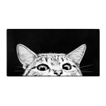 Килимок 300*690 тканинний Gray Cat з боковою прошивкою, товщина 2 мм, Black, Пакет
