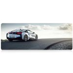 Килимок 300*700 тканинний BMW з боковою прошивкою, товщина 2 мм, Gray, Пакет