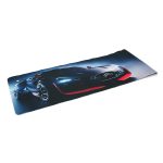 Килимок 300*800 тканинний Citroen Survolt з боковою прошивкою, товщина 3 мм, Black, Пакет