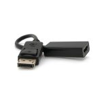 Конвертер Display Port (тато) на HDMI(мама) 30cm, Black, Пакет