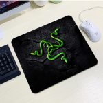 Килимок 200*240 тканинний RAZER 11, товщина 2 мм, колір Black/Green, Пакет