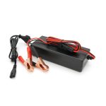 Зарядний пристрій для акумуляторів Li-ion 25.2V,6S,4A, крокодили. індикація, 172x72x40mm