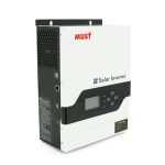Гiбрiдний ДБЖ MUST PV18-1512VPM, 1500W, 12V, ток заряда 10/20А, 160-275V, MPPT (60А, 15-145 Vdc)