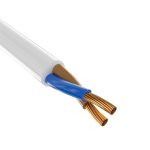 Кабель Одескабель H05VV-F 2*1 білий, ціна за метр