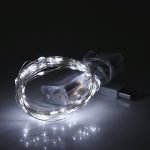 Гірлянди 100LED, 1 режим, 10 метрів, прозора ізоляція, живлення від USB+ 3*АА, White, ОЕМ