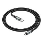 Кабель Borofone BX82, USB-Micro, 2.4A, довжина 1м, Black, BOX