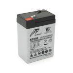 Акумуляторна батарея AGM RITAR RT650, Gray Case, 6V 5Ah (70х47х99 (107)) Q20