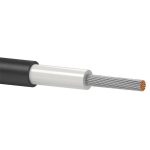 Кабель Одескабель H1Z2Z2-K 1*6 black 6 mm2, бухта.100м, чорний