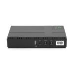 ДБЖ UPS-36W DC1036-8 для роутерів/комутаторів/PON, 5/9/12V, 8800мAh(4*2200MAh), USB 3.0, Black, BOX