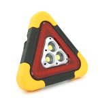 Знак аварійної зупинки Suitu ST-1101L-B. 42 LEDs та 3 COB. 5 режимів роботи. Живлення 3х AA батарей. Розмір 27×27×27 см. 490 г.