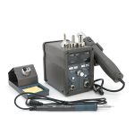 Паяльна станція BAKU BA-898D+, 2у1, цифрова індикація, паяльник/паяльний фен з блоком регулювання, Box