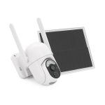 4 Мп 4G поворотна вулична PTZ відеокамера Voltronic , AI, Audio, Mic, PIR, Solar Panel 6W, SD, Battery 10400mA, UBox IPPTZ14425 2.8mm, 360°,IP67