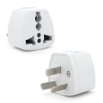 Перехідник на євророзетку TEFAL AU White, 3pin, 250V, 10A, в упаковці 20 штук, ціна за штуку, Q1000