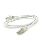 Патч-корд литий MERLION, FTP, RJ45, Cat.5e, 1m, сірий, CCA, Q200