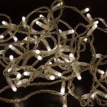 Гірлянда 300LED (Діод) White Hot, 30 метрів, 8 режимів, прозора ізоляція