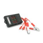 Портативний HUB ZS-09-2 із крокодилами на 5*USB2.0 (2.4A), led, живлення 12В, Black, Box