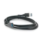 Кабель VEGGIEG V-U348, AM/AF, USB3.0, Gray, довжина 2м, Box