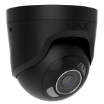 5 Mp IP охоронна відеокамера з гібридним підсвічуванням Ajax TurretCam HL (5 Mp/4 mm) Black