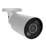 8 Mp IP охоронна відеокамера з гібридним підсвічуванням Ajax BulletCam HL (8 Mp/4 mm) White