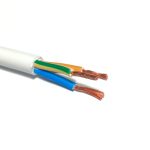 Кабель Одескабель H05VV-F 3G4 білий, ціна за метр