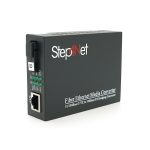 Медіаконвертер Step4Net MC-R-0,1-1SM-1310nm, 1550 WDM одноволоконний Full/Half duplex, SC 20km (0+70°C), + блок живлення 5V 1A Q50