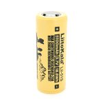 Акумулятор 26650 Li-Ion LiitoKala Lii-51S-PSB, 5100mAh (5100-5500mAh), 20A, 18.8Wh, 3.7V (2.5-4.2V), кремовий, 65.5mm x 26.8mm, ціна за 1 шт