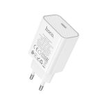 СЗУ HOCO C143A110-240V, PD20W, USB-C, White, Box
